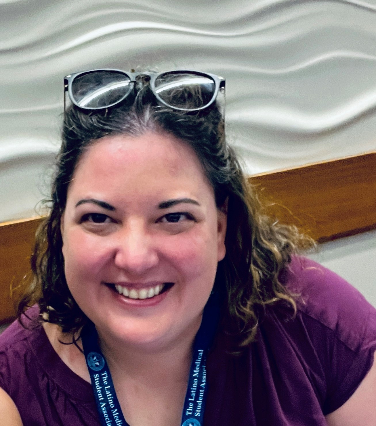 A headshot of Dr. Elena Griego. 