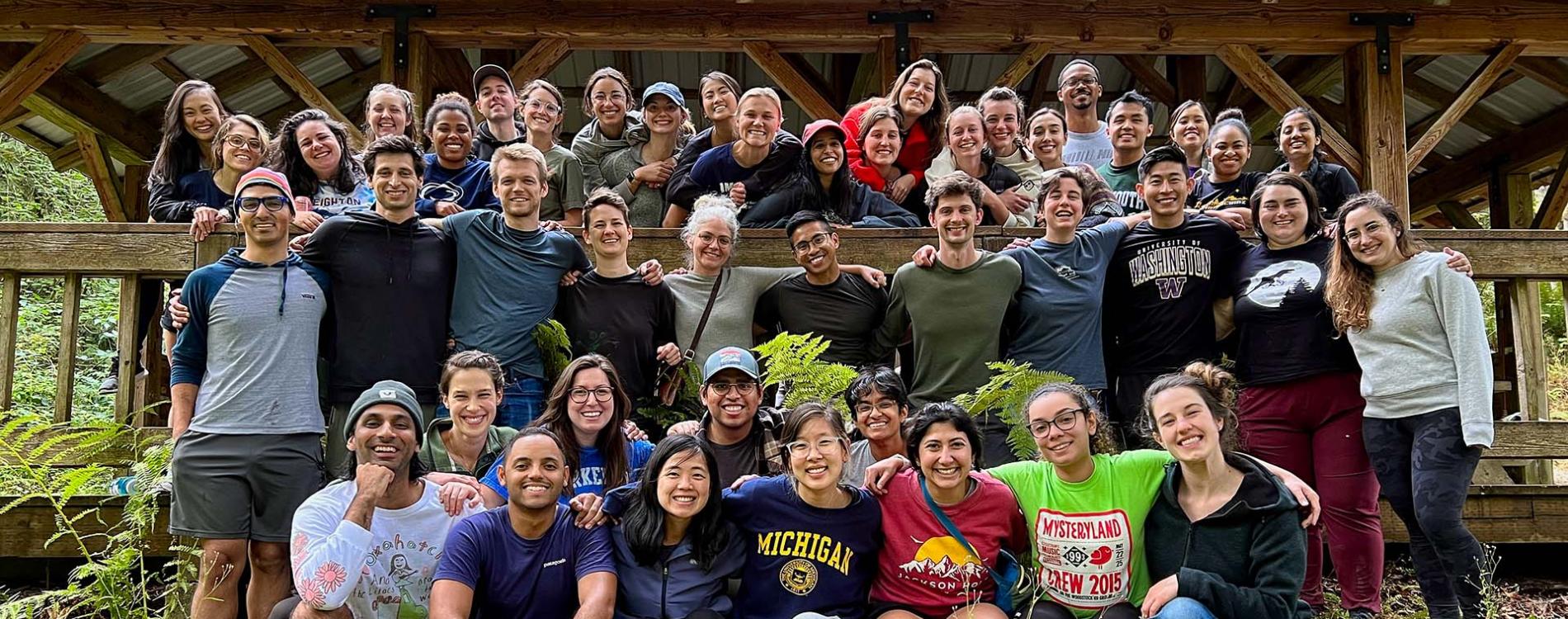 Pediatric Residents smile for the camera